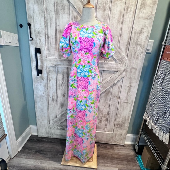 NWT Lilly Pulitzer‎ Kimberle Maxi Take it from your Mums Size 00 - Picture 2 of 12